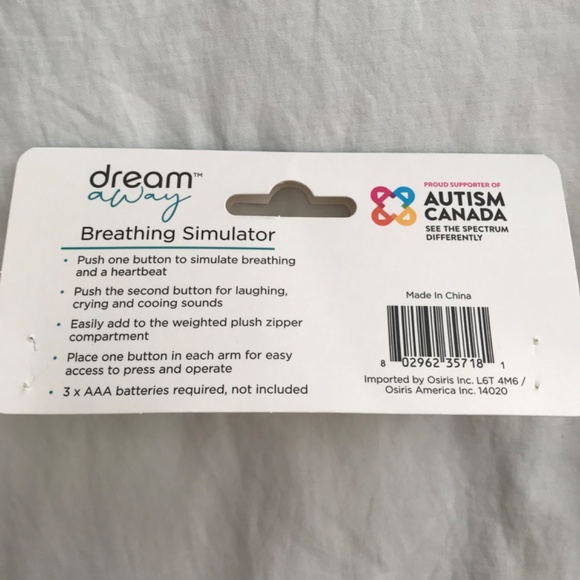 NEW Dream Away Breathing Simulator Insert For Weighted Plush Sensory Autism ADHD - Picture 5 of 7